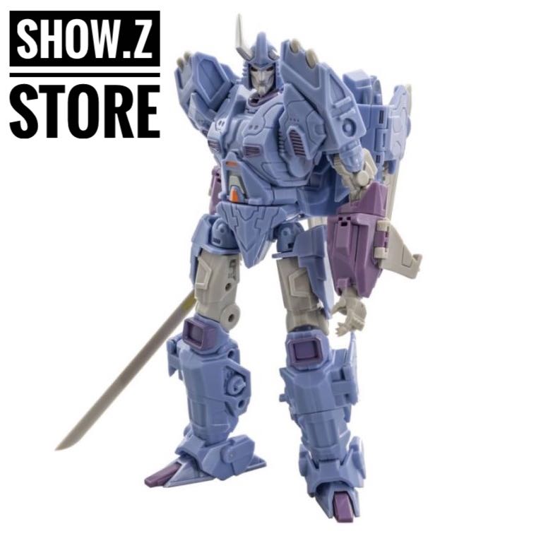 MMC R-22 Boreas Cyclonus blue purple robot standing MMC R-22 Boreas Cyclonus blue purple robot standing