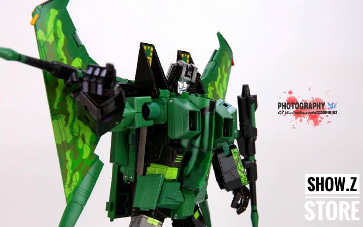 Robot Hero Acidstorm side view showing green and yellow accents Robot Hero Acidstorm side view showing green and yellow accents