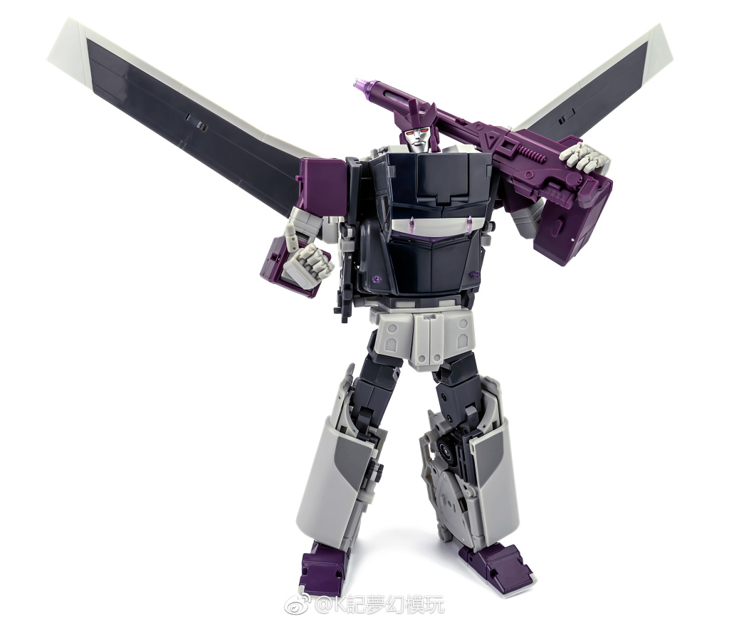 KFC Stratotanker Octane silver white purple transformation mode KFC Stratotanker Octane silver white purple transformation mode