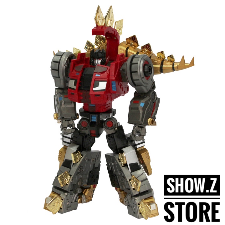 Fansproject Pinchar Snarl red beast robot with golden armor detail Fansproject Pinchar Snarl red beast robot with golden armor detail