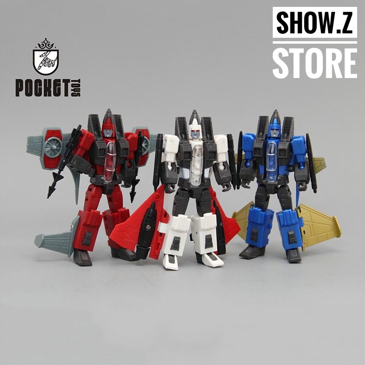 Pocket Toys Coneheads Thrust Dirge Ramjet robot set collection Pocket Toys Coneheads Thrust Dirge Ramjet robot set collection