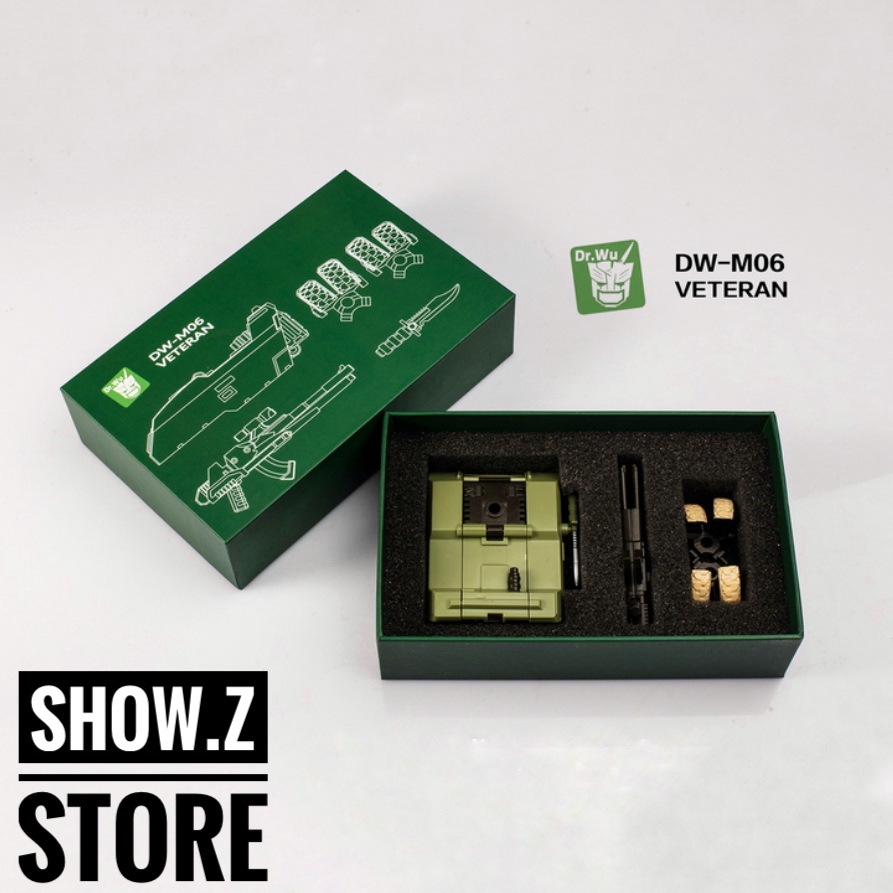 Dr.Wu DW-M06 Veteran Hound upgrade kit green box set Dr.Wu DW-M06 Veteran Hound upgrade kit green box set