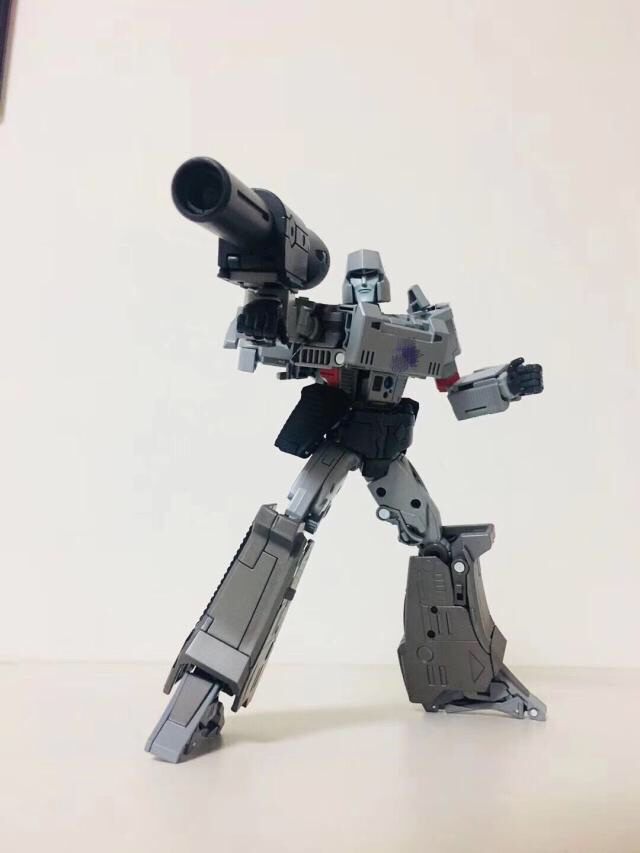 Megatron factory leak version in standing robot pose Megatron factory leak version in standing robot pose