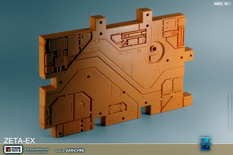 Orange black Zeta-EX base with mounting system Orange black Zeta-EX base with mounting system
