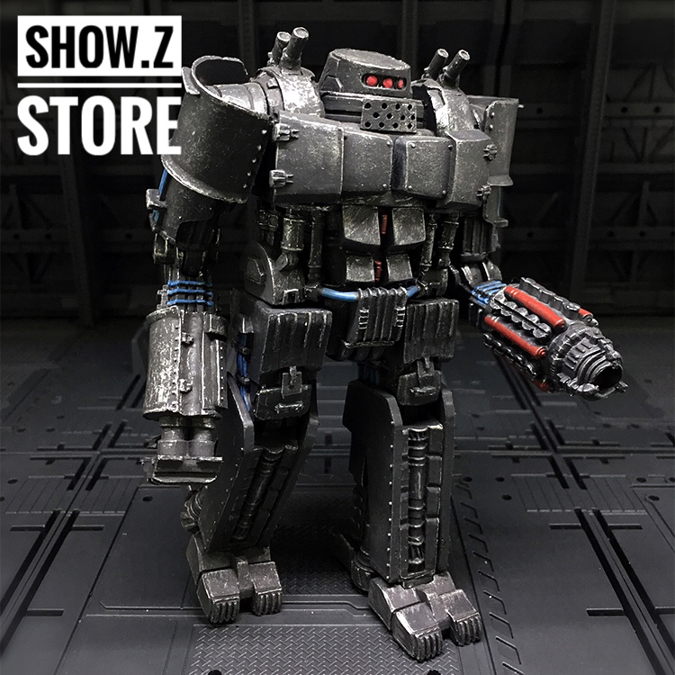 JoyToy Black Knight mecha gray robot with weapons JoyToy Black Knight mecha gray robot with weapons