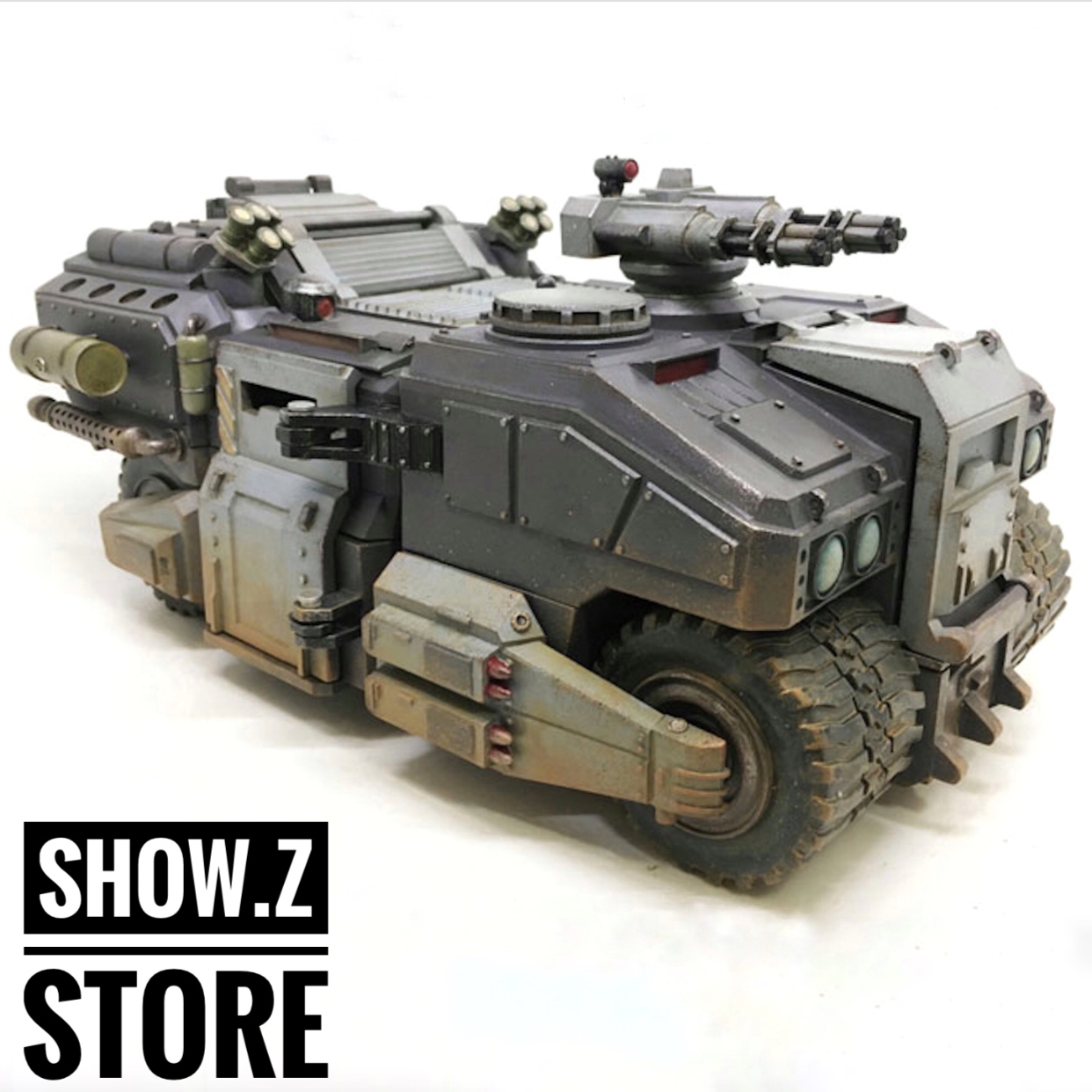 JoyToy Mammoth Armored Vehicle gray military transport tank JoyToy Mammoth Armored Vehicle gray military transport tank