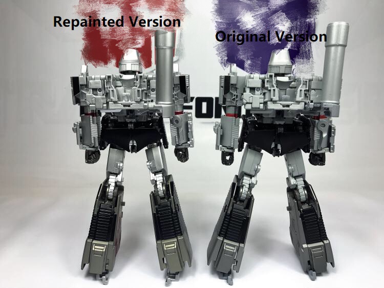 Detailed comparison of two Megatron variations with full transformation lineup Detailed comparison of two Megatron variations with full transformation lineup