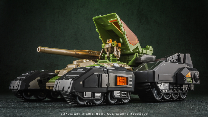 Yes Model YM12 Buffett robot green brown side angle rifle weapon Yes Model YM12 Buffett robot green brown side angle rifle weapon
