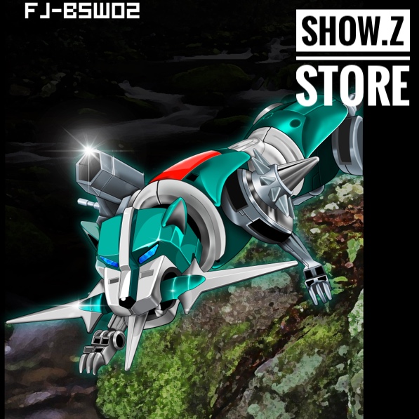 Fantasy Jewel FJ-BSW02 green teal lion Voltron figure Fantasy Jewel FJ-BSW02 green teal lion Voltron figure