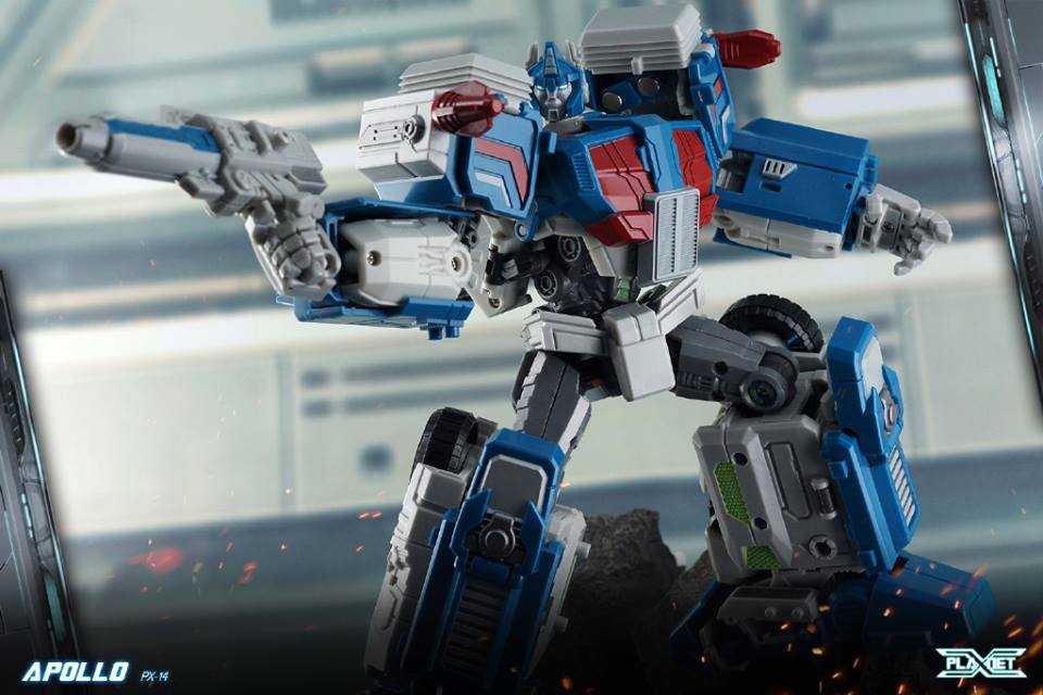 Apollo robot in standing pose Apollo robot in standing pose