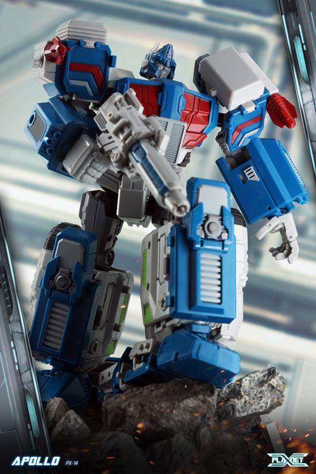 Apollo detailed robot profile view Apollo detailed robot profile view