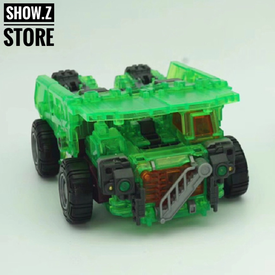 NBK NBK-05C Dump Truck clear green transparent semi-truck long haul NBK NBK-05C Dump Truck clear green transparent semi-truck long haul