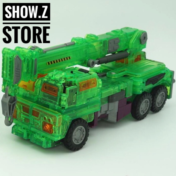 NBK NBK-06C Crane Hook clear version robot transformer action figure NBK NBK-06C Crane Hook clear version robot transformer action figure