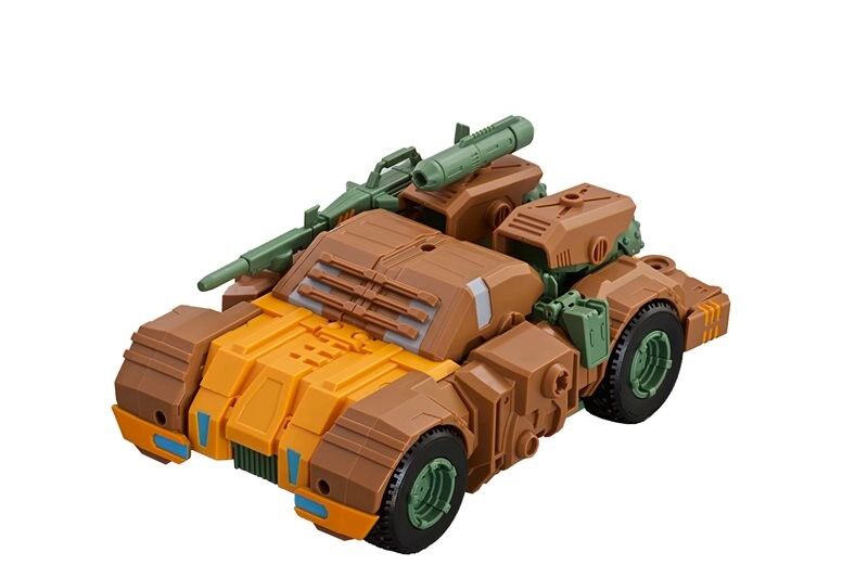 Roadbuster transformable figure showing detailed robot design Roadbuster transformable figure showing detailed robot design