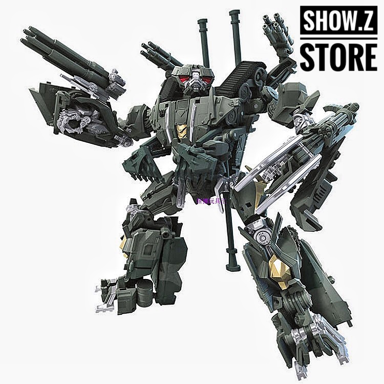 Brawl figure standing ready with full arsenal deployed Brawl figure standing ready with full arsenal deployed