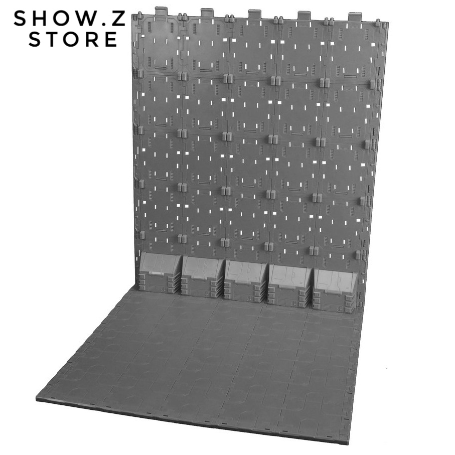 X2Toys BG-C background display bases grey color modular building blocks set X2Toys BG-C background display bases grey color modular building blocks set