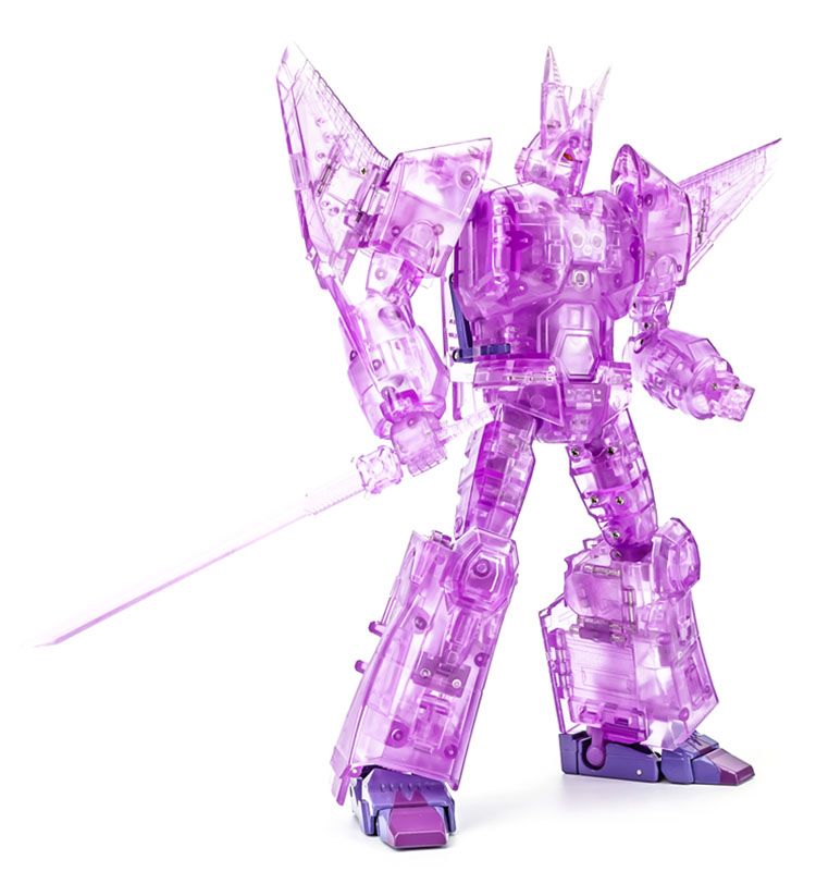 Purple robot showing internal mechanical complexity and details Purple robot showing internal mechanical complexity and details