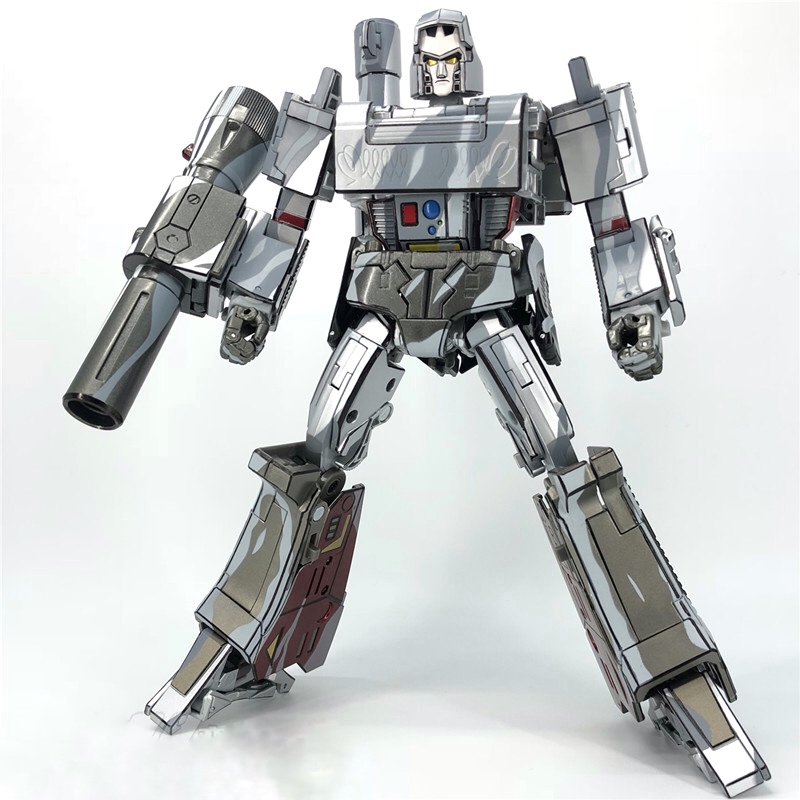 Megatron robot side detail view Megatron robot side detail view