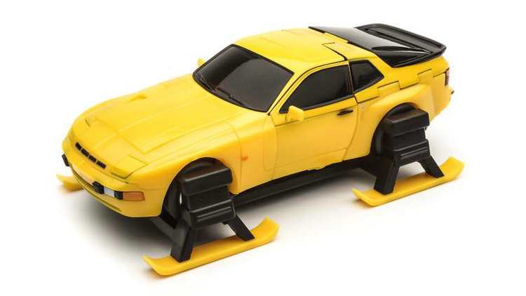 Xtransbots Coprimozzo Hubcup yellow and black robot vehicle mode sports car form Xtransbots Coprimozzo Hubcup yellow and black robot vehicle mode sports car form