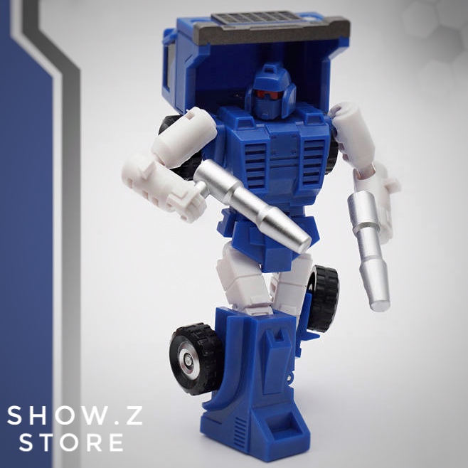 MechFansToys MS03 Heikew Pipes blue robot character figure MechFansToys MS03 Heikew Pipes blue robot character figure