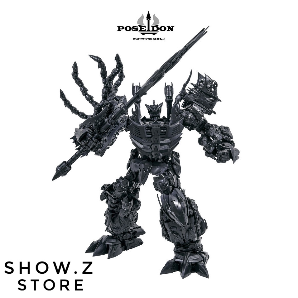 Poseidon collectible robot figure set unactivated Poseidon collectible robot figure set unactivated
