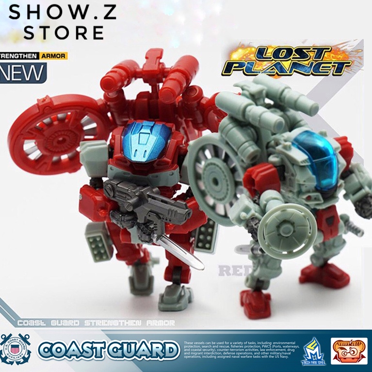 MechFansToys Lost Planet White Shark robot figure MechFansToys Lost Planet White Shark robot figure
