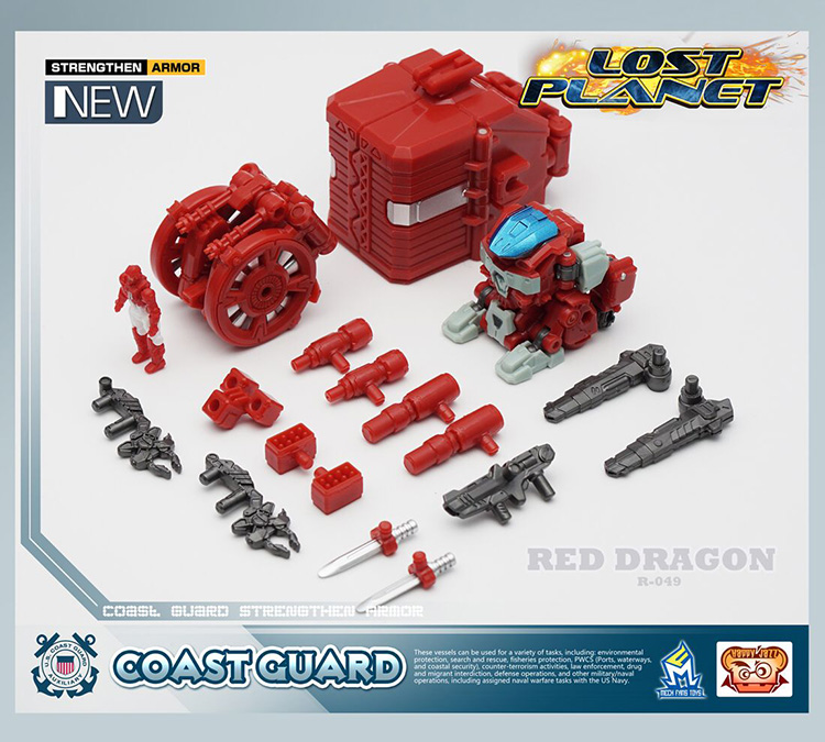 Shark themed robot action figure detailed Shark themed robot action figure detailed