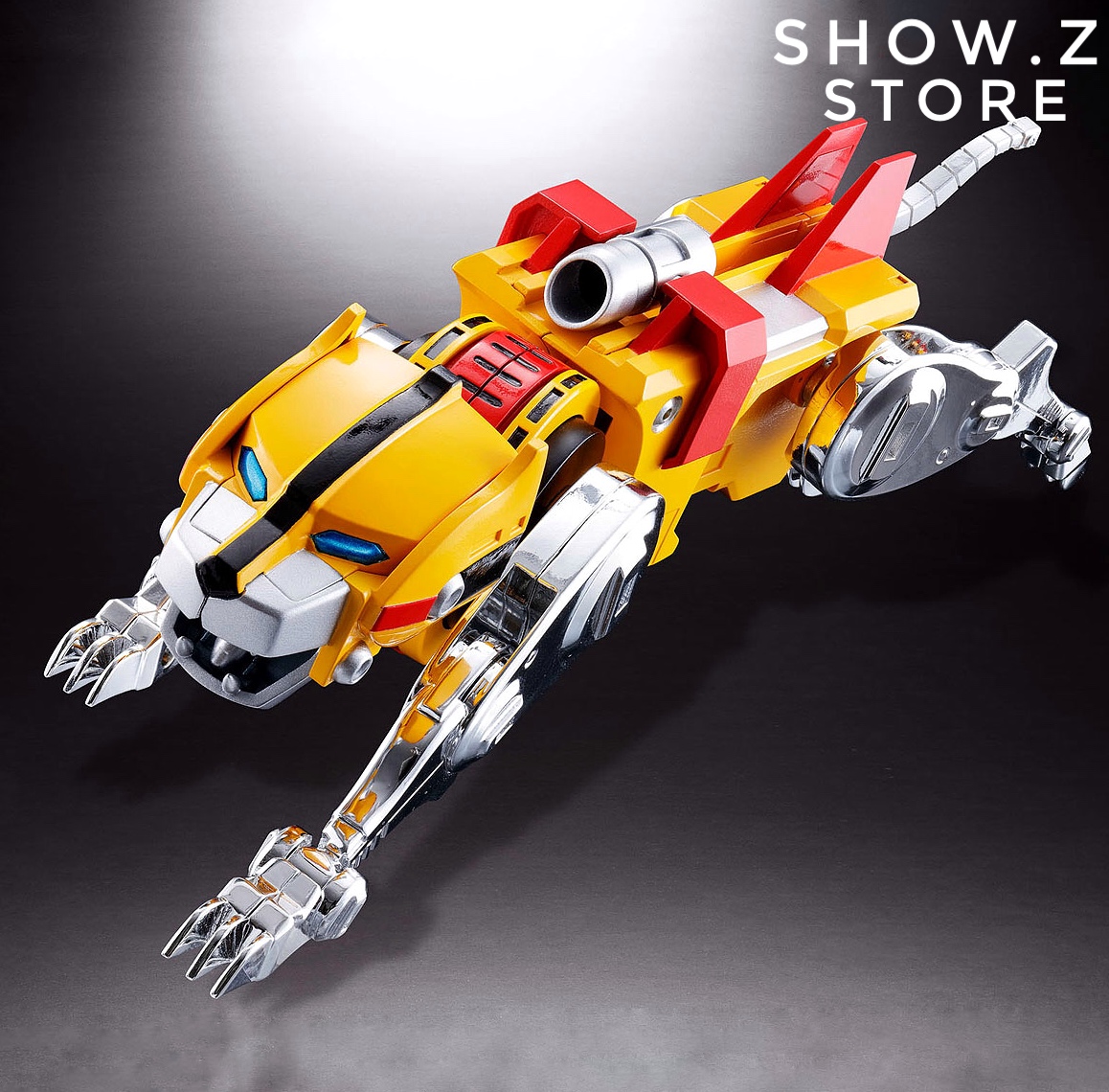 Yellow Lion Voltron Defender of Universe robot figure Yellow Lion Voltron Defender of Universe robot figure
