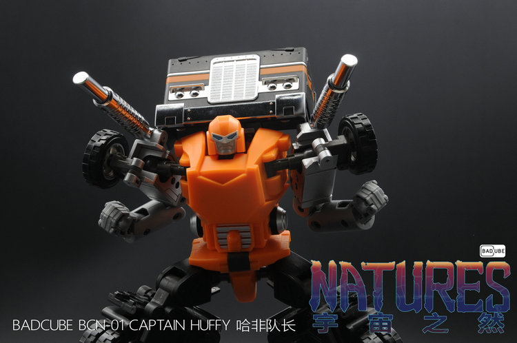 Captain Huffy robot alternate vehicle truck mode transformation kit Captain Huffy robot alternate vehicle truck mode transformation kit