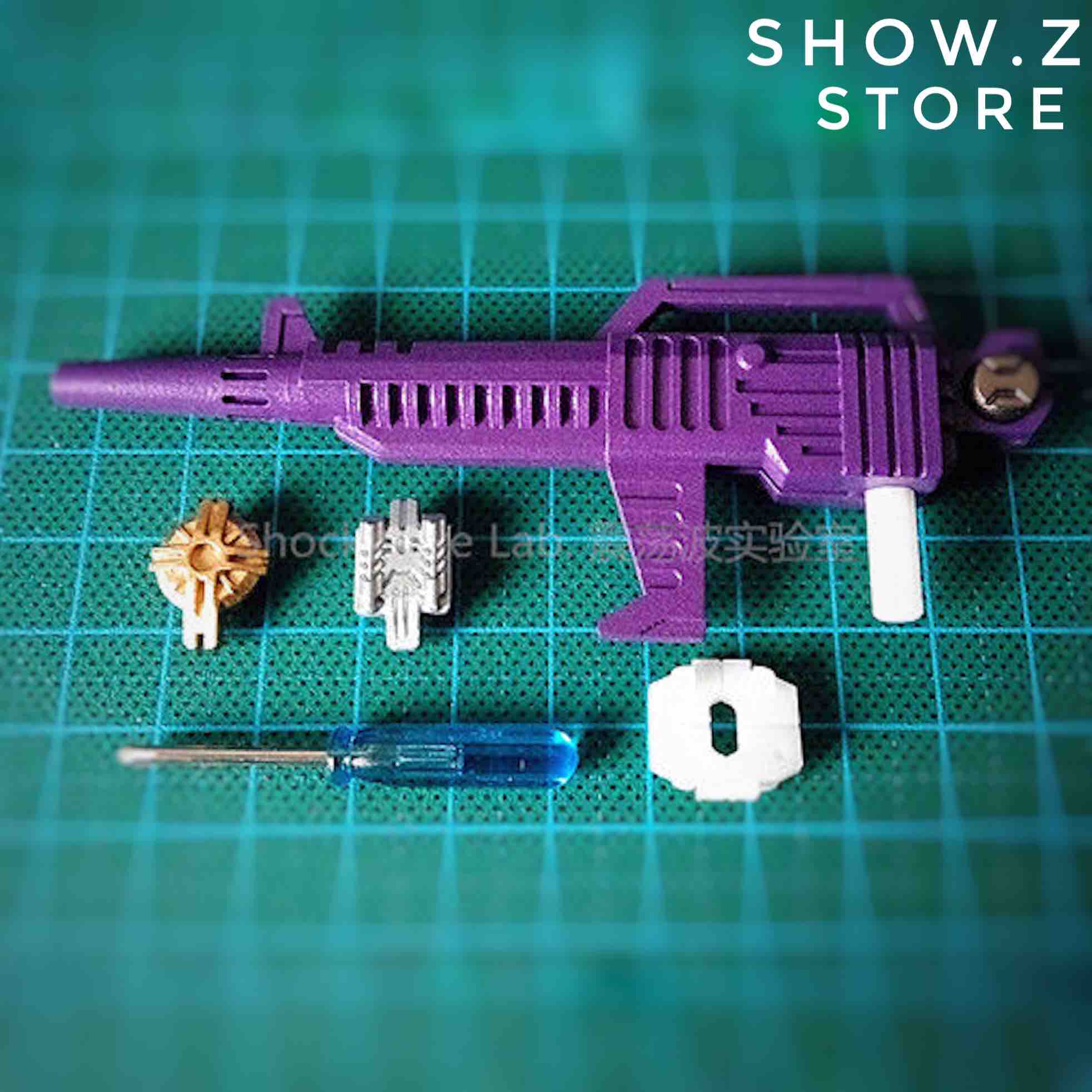 Purple gun upgrade kit weapon with components Purple gun upgrade kit weapon with components