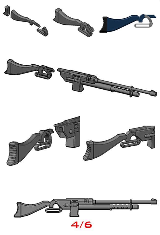 Advanced weapon platform assembly with multiple attachment points Advanced weapon platform assembly with multiple attachment points