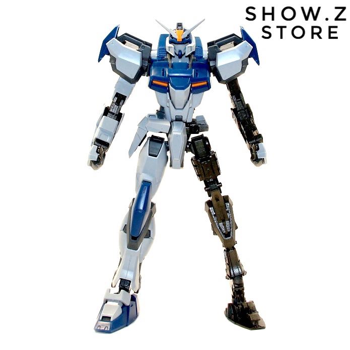 3R MG 1/100 GAT-X102 Duel Gundam Ally Frame blue and white mobile suit 3R MG 1/100 GAT-X102 Duel Gundam Ally Frame blue and white mobile suit