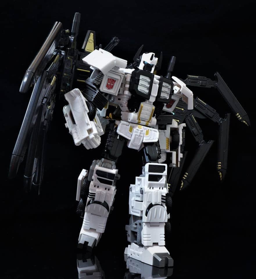SND-04 upgrade kit with multiple black parts for Brawl transformer SND-04 upgrade kit with multiple black parts for Brawl transformer