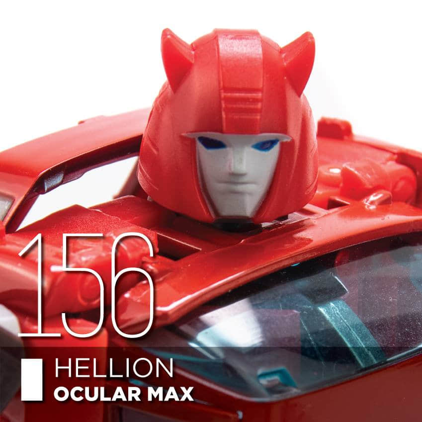 Mastermind Creations PS-09 Hellion Cliffjumper red robot figure Mastermind Creations PS-09 Hellion Cliffjumper red robot figure