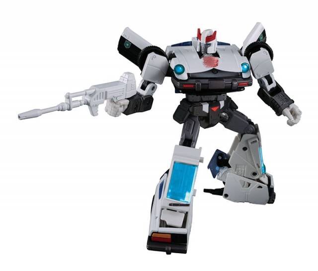 White and black mecha transformation with removable vehicle form White and black mecha transformation with removable vehicle form