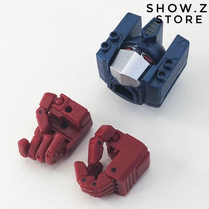 FansHobby upgrade articulated hands set showing blue and red hands FansHobby upgrade articulated hands set showing blue and red hands
