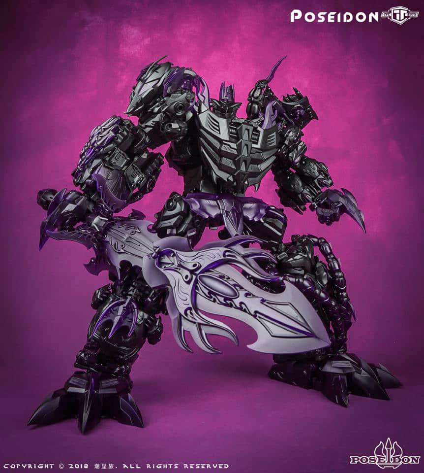 Six pack robot figure set with details Six pack robot figure set with details