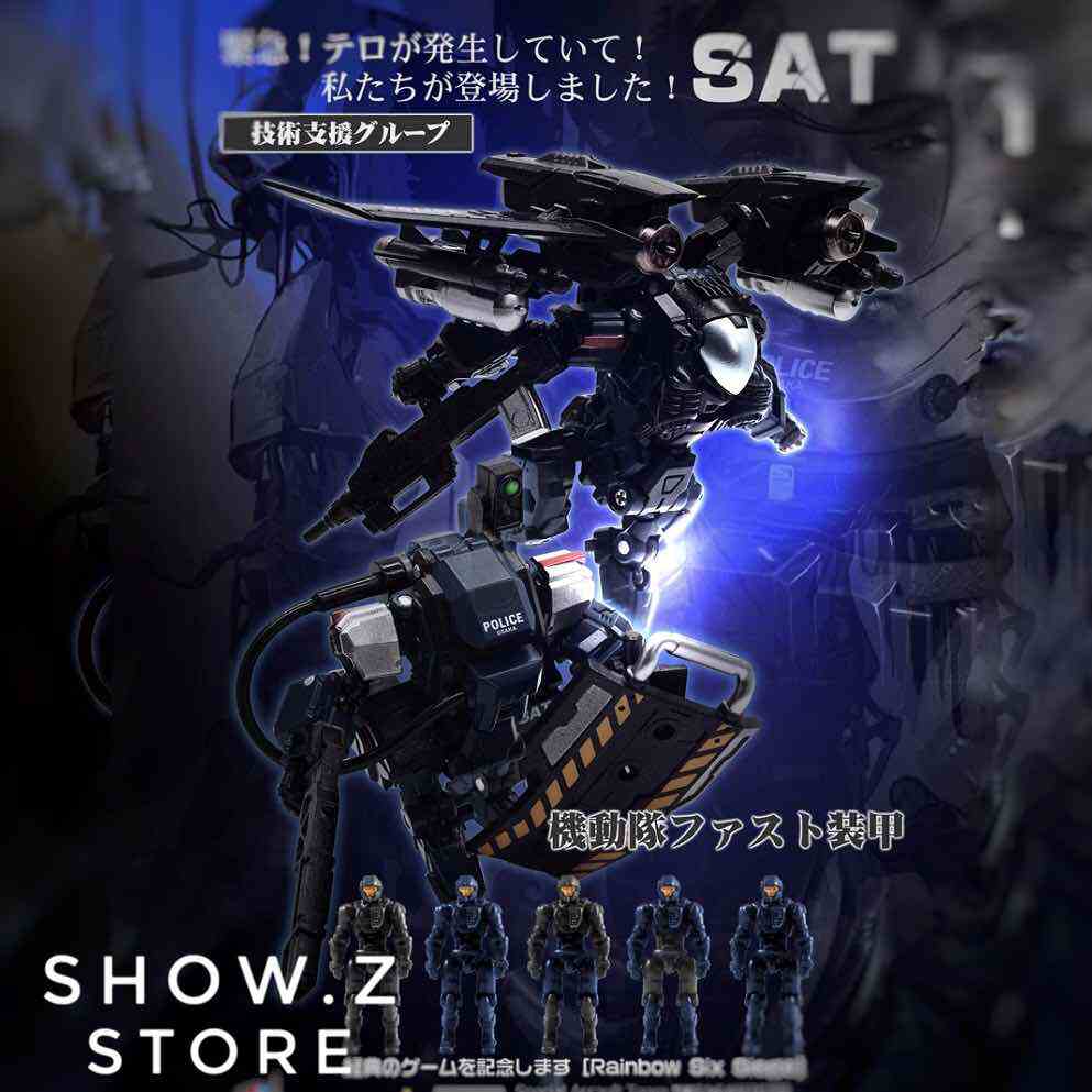 MechFansToys Mechanic Soul Diaclone robots SAT-04 and SAT-05 combination form MechFansToys Mechanic Soul Diaclone robots SAT-04 and SAT-05 combination form