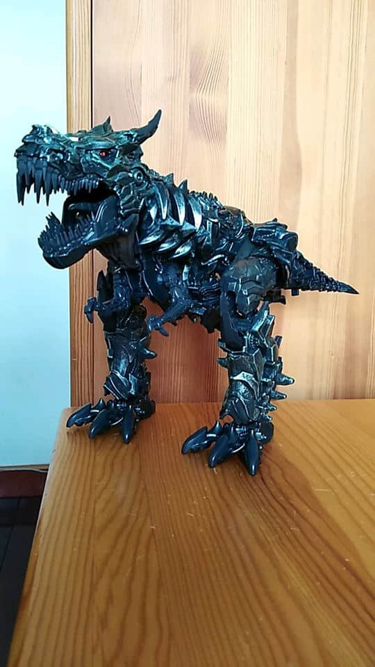 Black textured upgrade kit robot showing detailed plating and articulation Black textured upgrade kit robot showing detailed plating and articulation