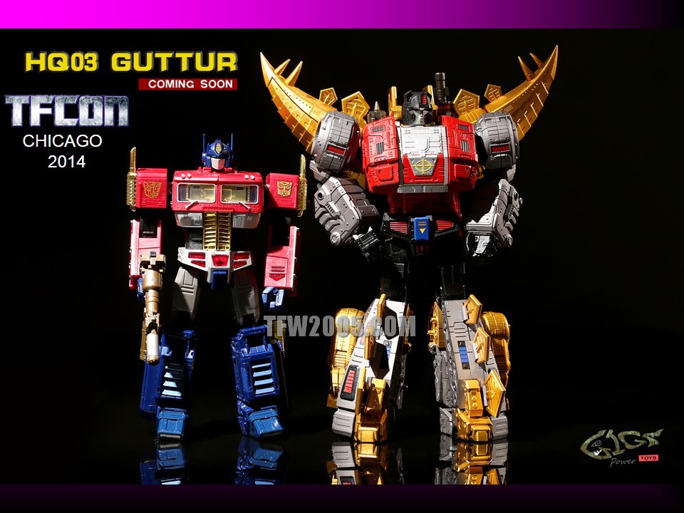 Gigapower HQ-03 Guttur red blue robot dinosaur mode Gigapower HQ-03 Guttur red blue robot dinosaur mode