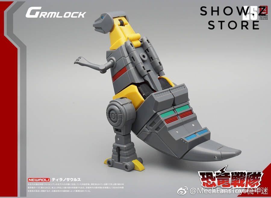 Grimlock figure showing detailed warrior armor and design Grimlock figure showing detailed warrior armor and design