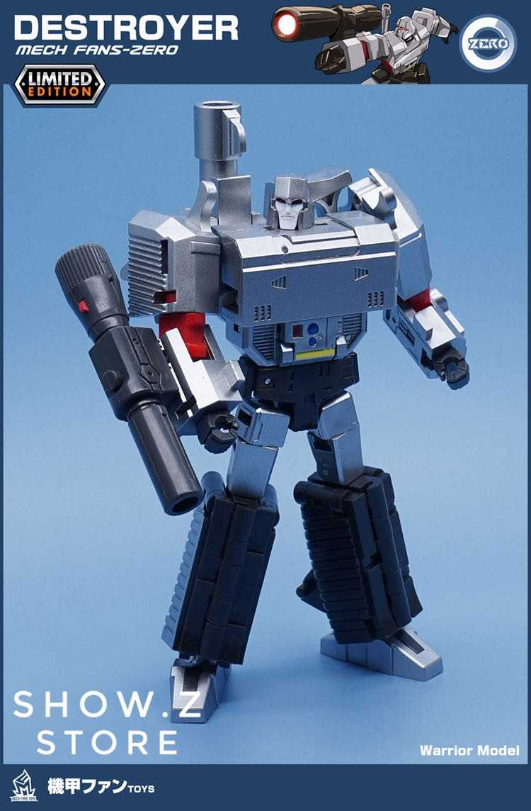 Warrior robot with articulated joints displayed from side angle Warrior robot with articulated joints displayed from side angle