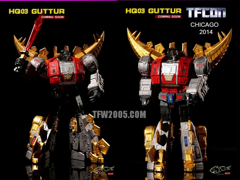 Gigapower HQ-03 Guttur golden snarl lion beast mode Gigapower HQ-03 Guttur golden snarl lion beast mode
