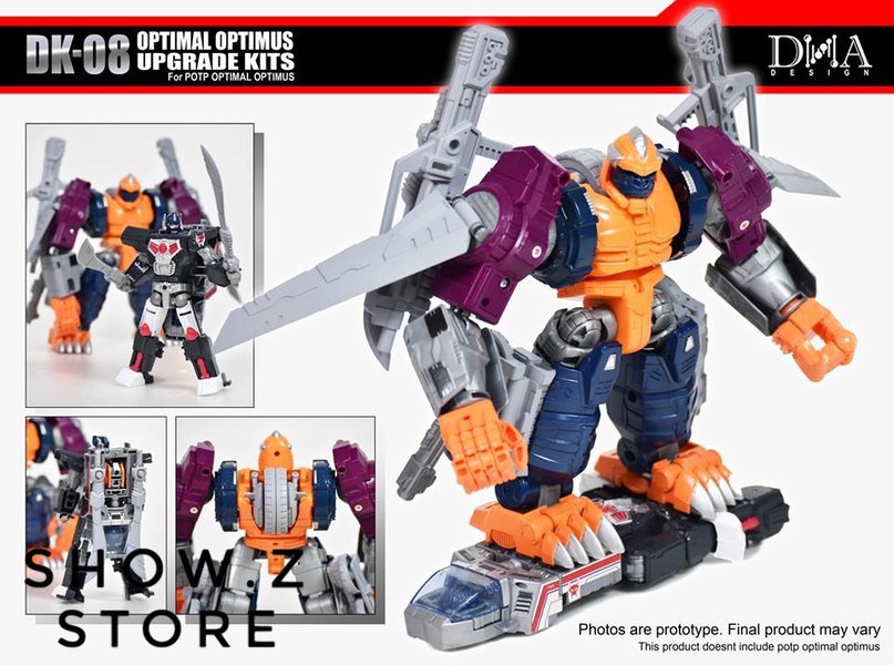 DK-08 upgrade parts including orange wings and gray components DK-08 upgrade parts including orange wings and gray components