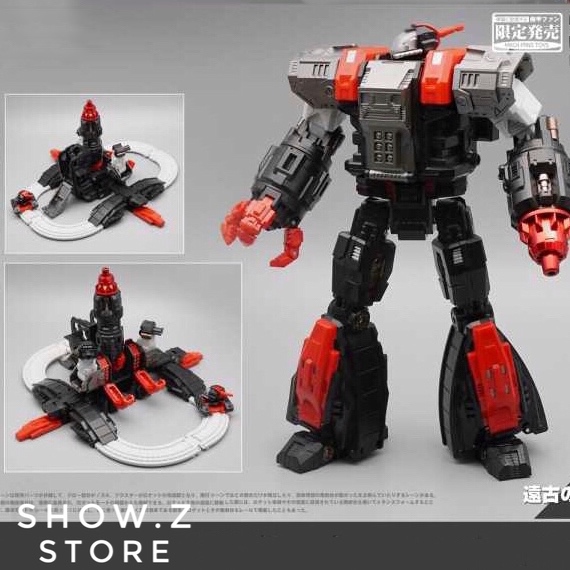 MechFansToys MF-34A Ancient Castle Giant Omega Supreme red mecha MechFansToys MF-34A Ancient Castle Giant Omega Supreme red mecha