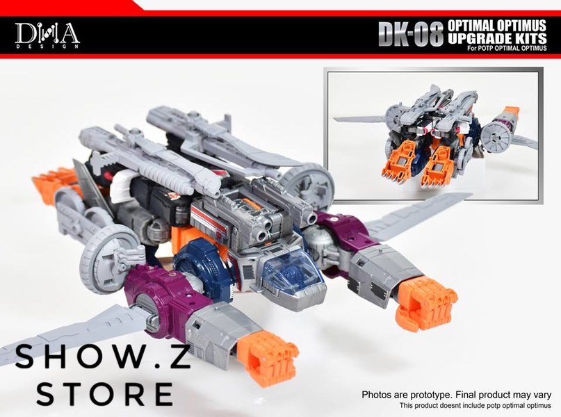 POTP Optimal Optimus upgrade kit with orange accessories POTP Optimal Optimus upgrade kit with orange accessories