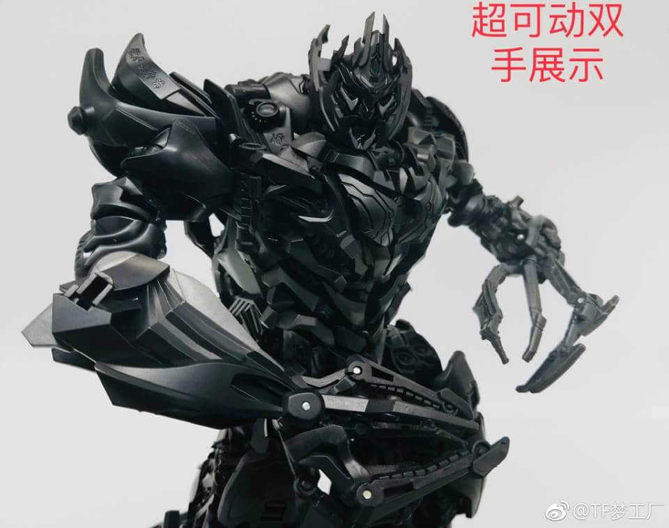 TF Dream Factory GOD-11 black robot figure with extreme articulation demonstration TF Dream Factory GOD-11 black robot figure with extreme articulation demonstration