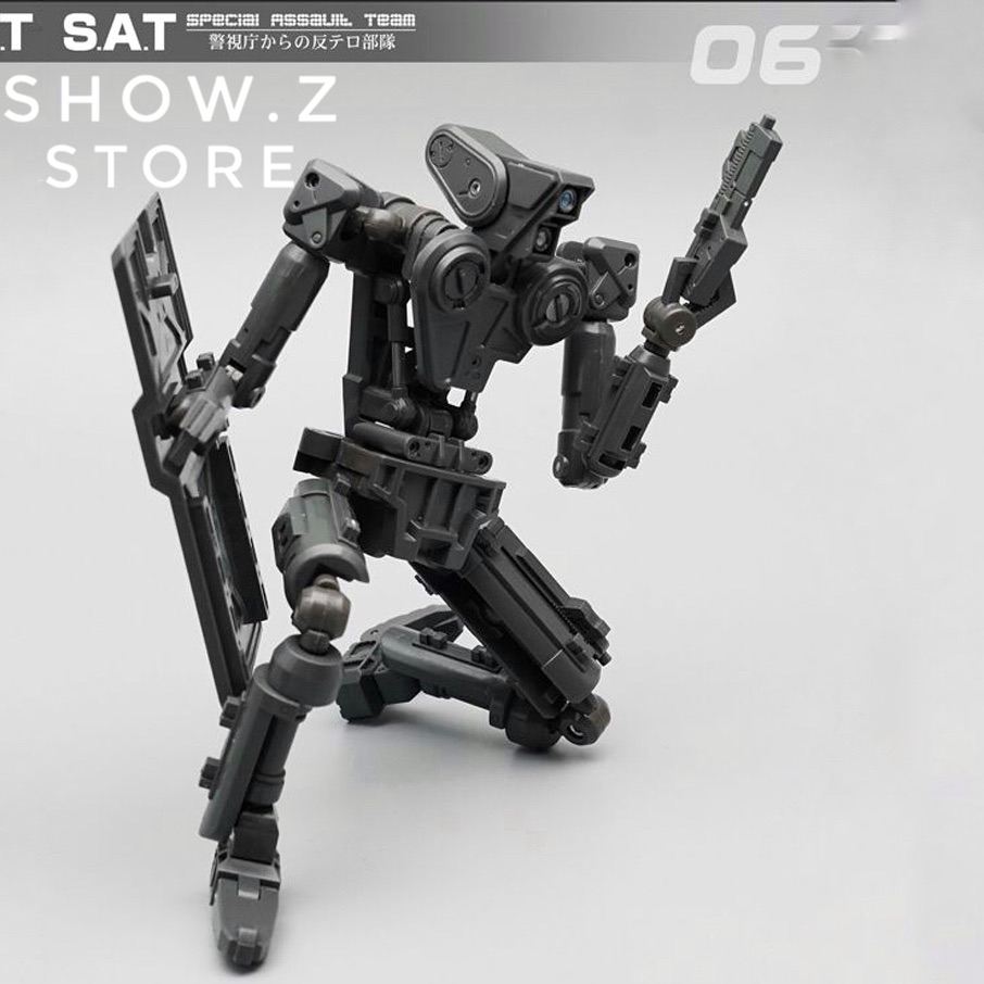 MechFansToys SAT-06B E-Box black robot assault team minority MechFansToys SAT-06B E-Box black robot assault team minority