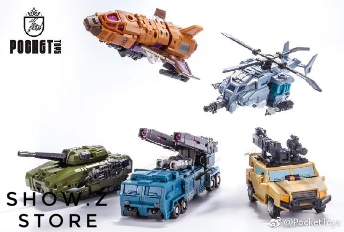Individual Ruiner.B component robots separated display Individual Ruiner.B component robots separated display