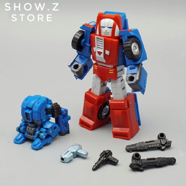 MechFansToys Mechanic Studio MS-16 Rocke green robot detective figure MechFansToys Mechanic Studio MS-16 Rocke green robot detective figure